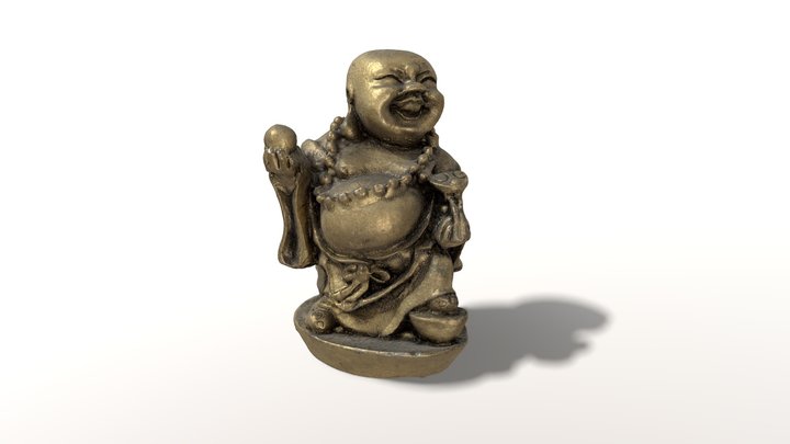 Buddha statuette 3D Model
