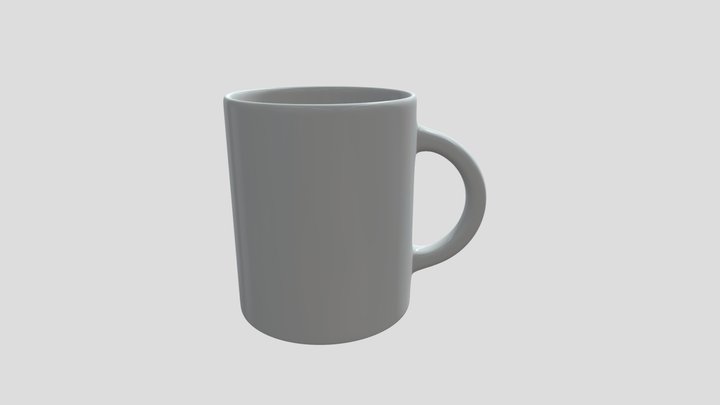 The most basic mug there will ever be 3D Model