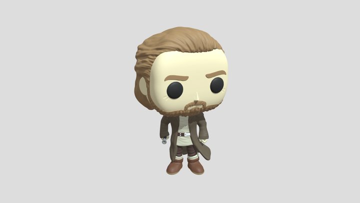 Obi Wan Kenobi - Star Wars 3D Model