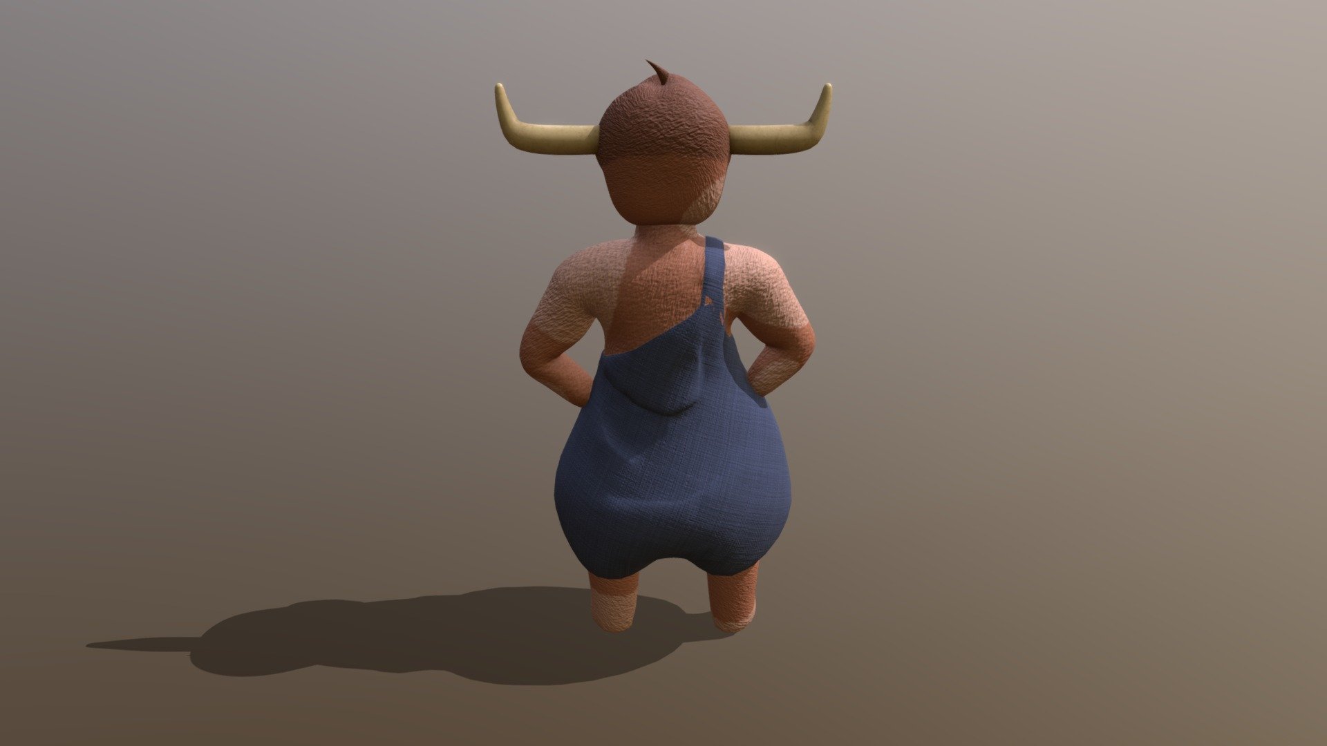 Cow Farmer Sculpt - 3D model by JosephCatney [bb0e1fb] - Sketchfab