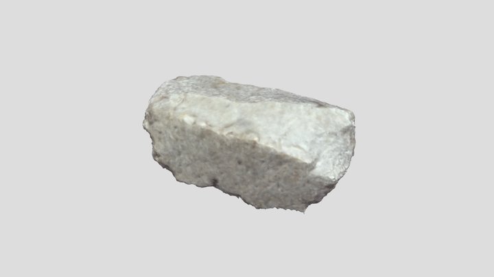 Flint Scraper 3D Model