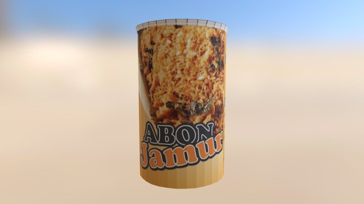 Gubuk Jamur 3D Model