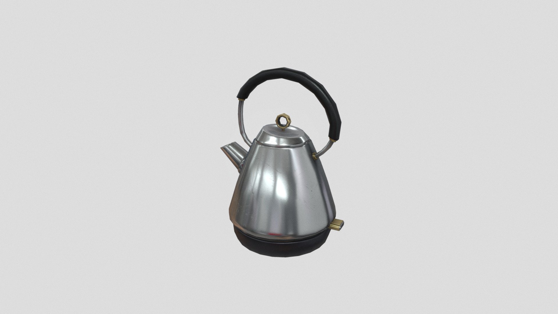 lowpoly teapot