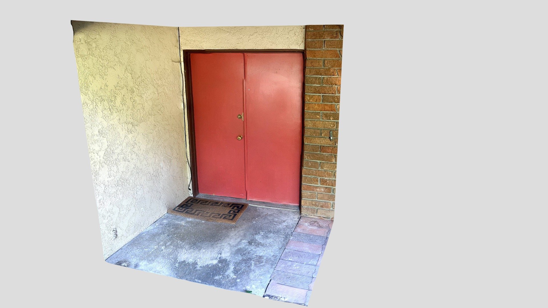 Front door — Sketchfab embed 3D viewer