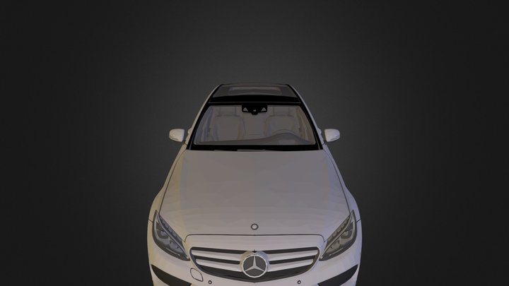 2015 Mercedes- Benz C- Class W205 3D Model