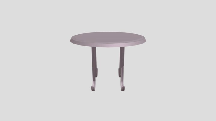 Table Outside 3D Model