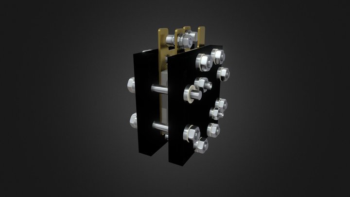 PEMFC Single Cell 3D Model