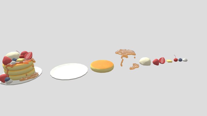 haru_pancake 3D Model