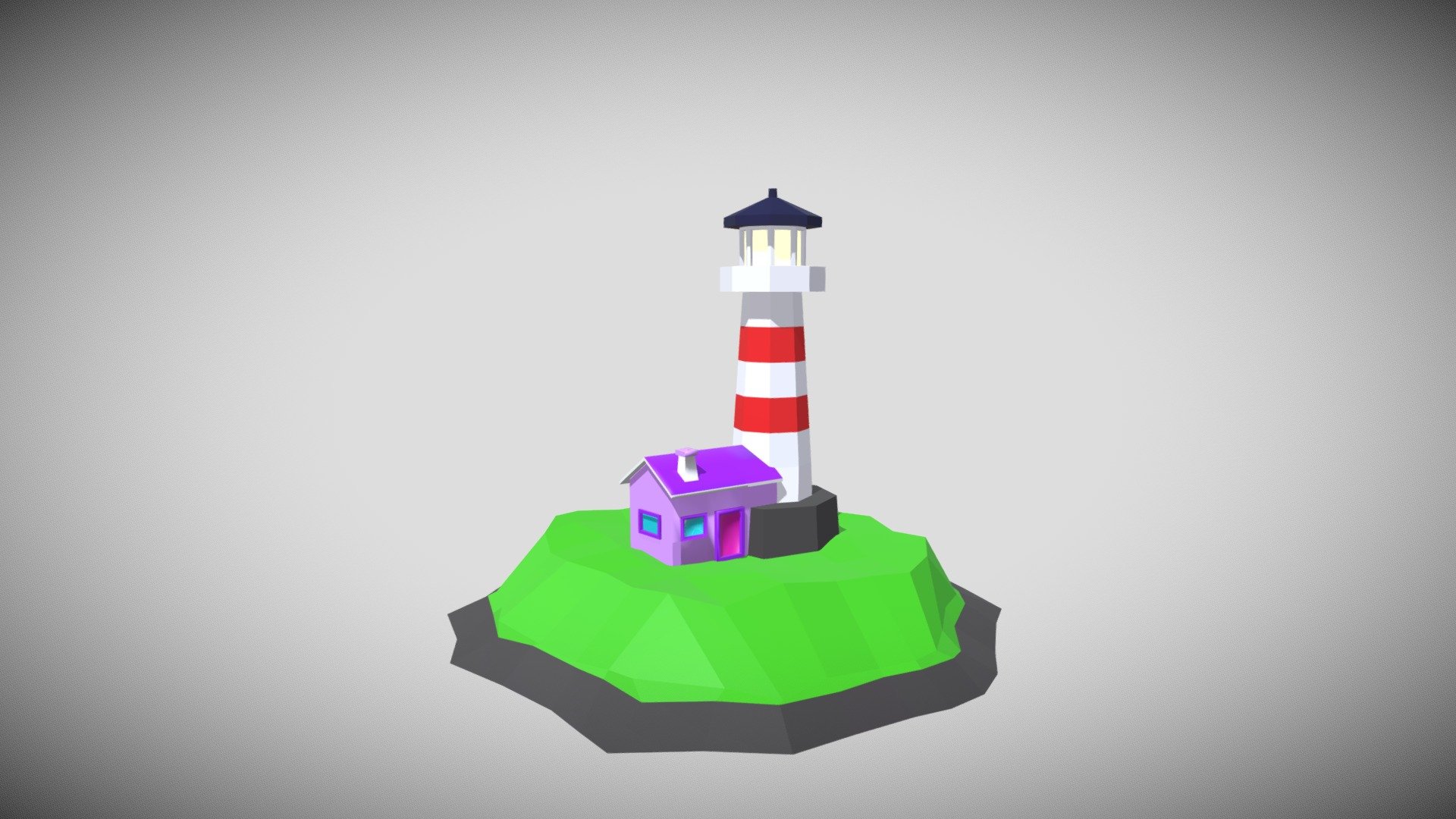 lighthouse - Download Free 3D model by abbyrdz7 (@abbyrdz710) [bb14147 ...