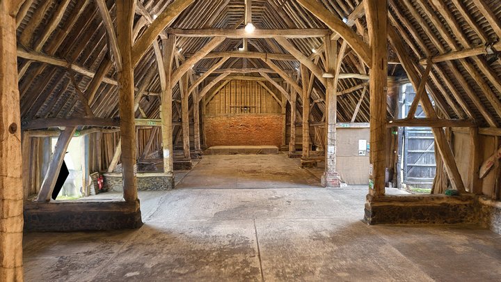 Main barn, The Tithe Barn, Lenham 3D Model