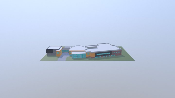 Charger Union Building - UAH 3D Model