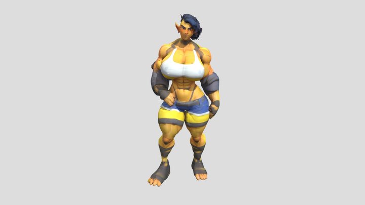 Warrior Style 3D Model