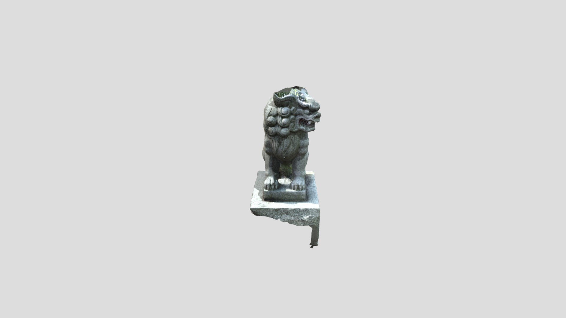 0824SarukaPark_Komainu[fbx/zip]