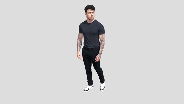 Tattooed in Navy – Modello 3D gratuito STL