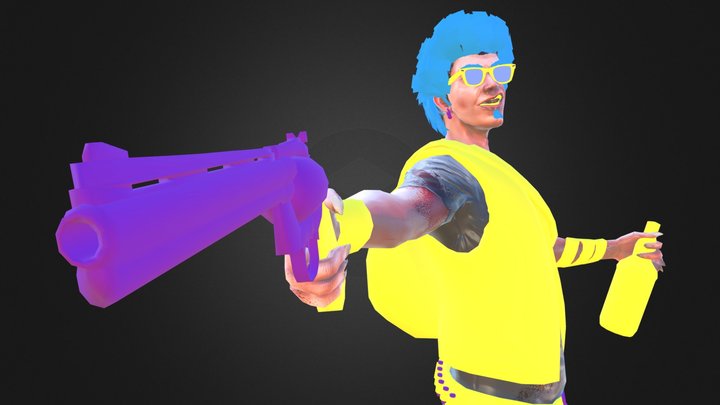 Cassidy Comicon Challenge 2014 3D Model