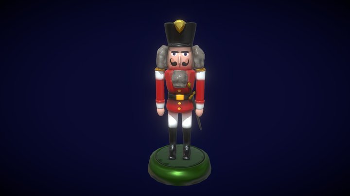 Nutcracker 3D Model