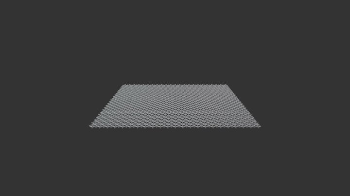 Plain Weave 3D Model