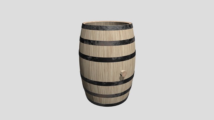 Barrel 2 3D Model