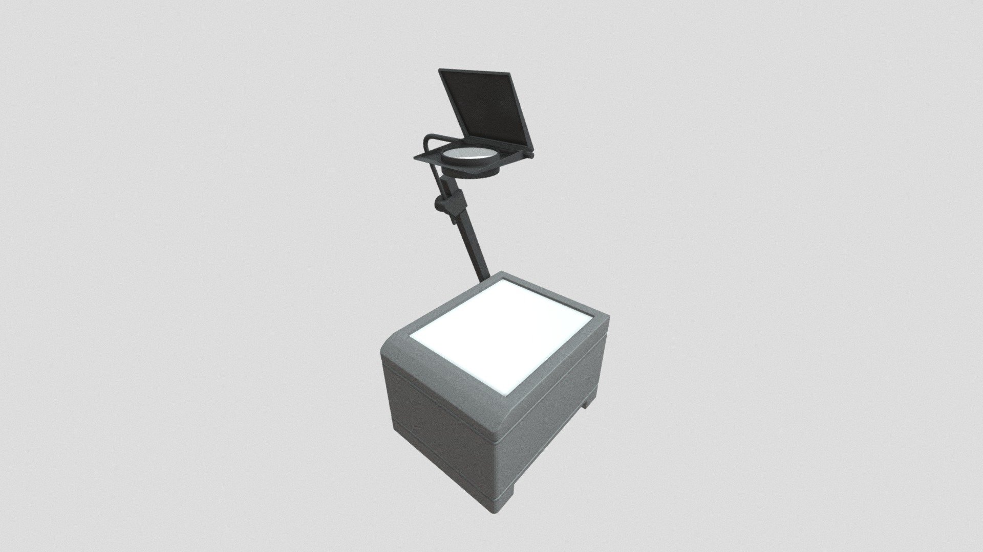 RETROPROJETOR - 3D model by pontogor [bb19c07] - Sketchfab