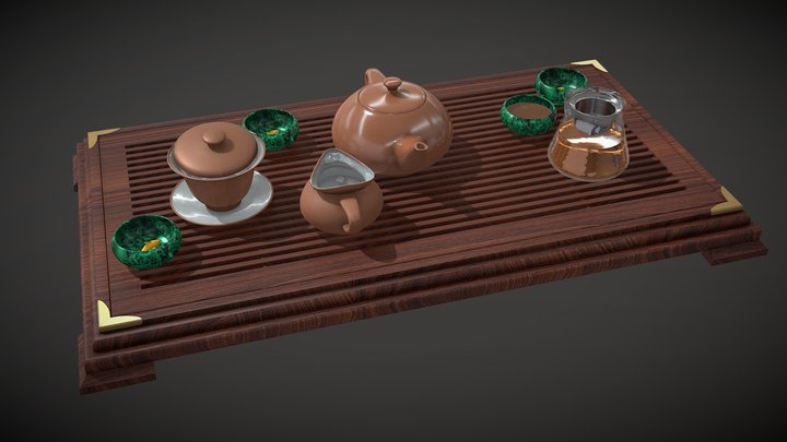 tea ceremony 3D Model