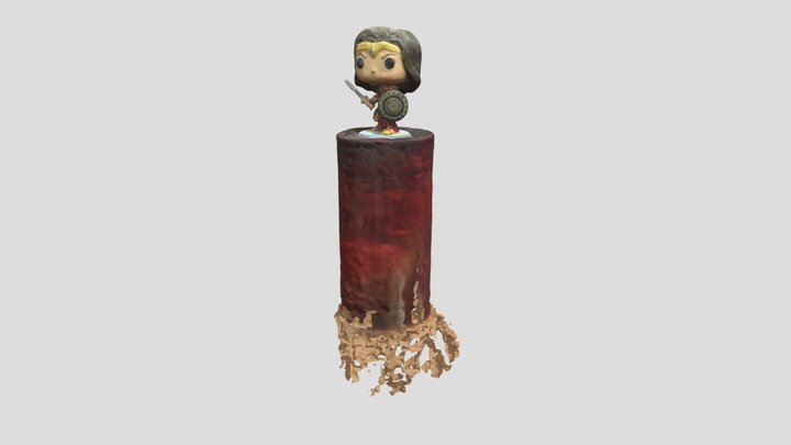 Wonder Woman 3D Model