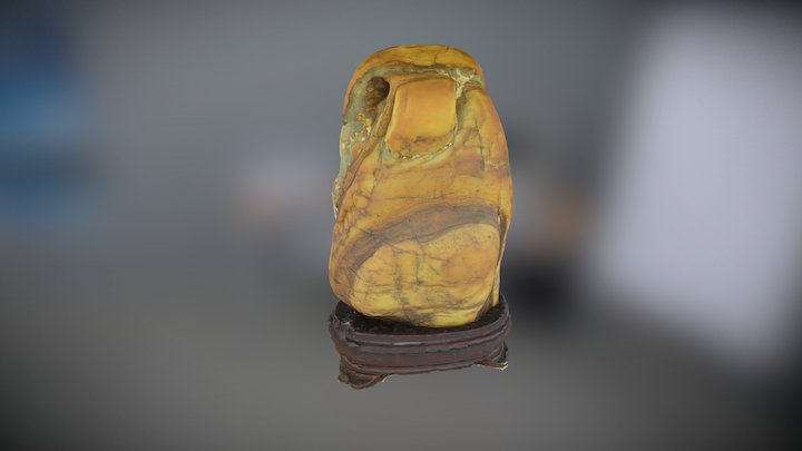 Yellow stone 3D Model