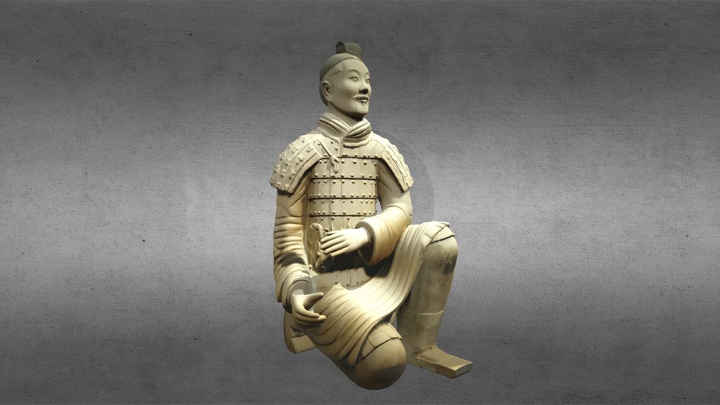 跪射俑 Kneeling Terracotta Archer Figure