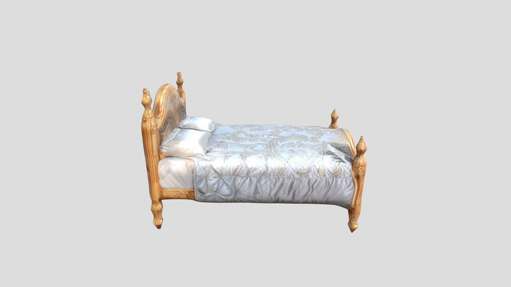 bed 3D Model