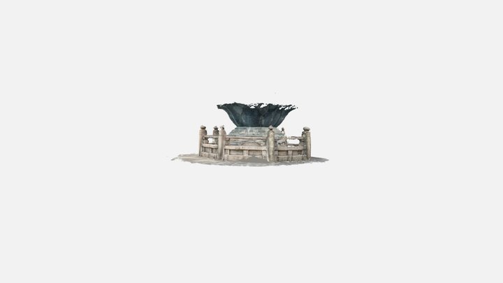 西本願寺の噴水 3D Model