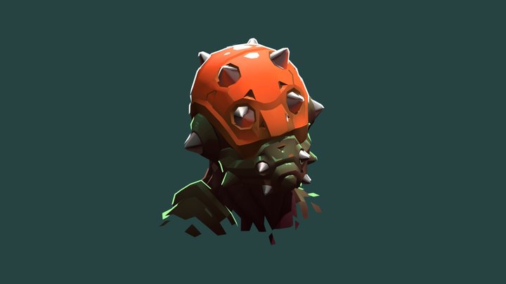 Heavy Relic Armor 3D Model