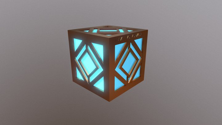 Holocron 3D Model