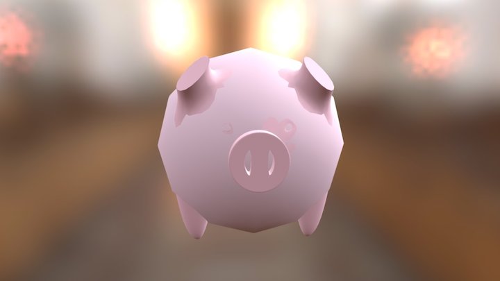 Pig 3D Model
