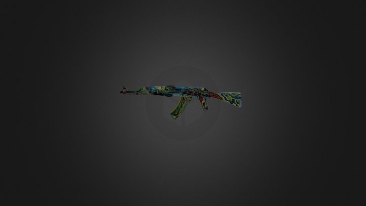 Ak47-csgo 3D models - Sketchfab
