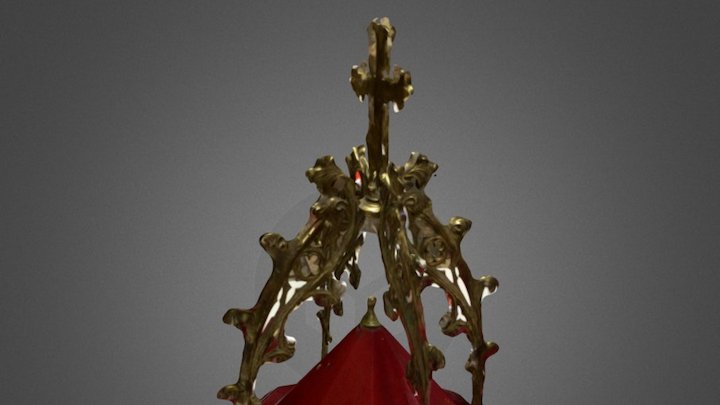 Baptismal Font Top — Sketchfab embed 3D viewer