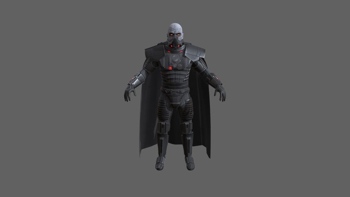 Darth Malgus 3D Model