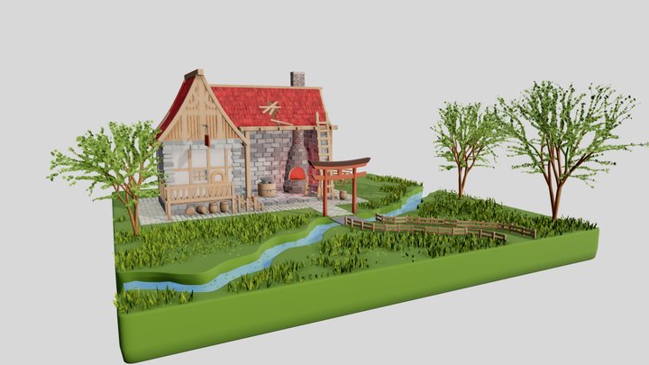 Forge Hot american summer edition 3D Model