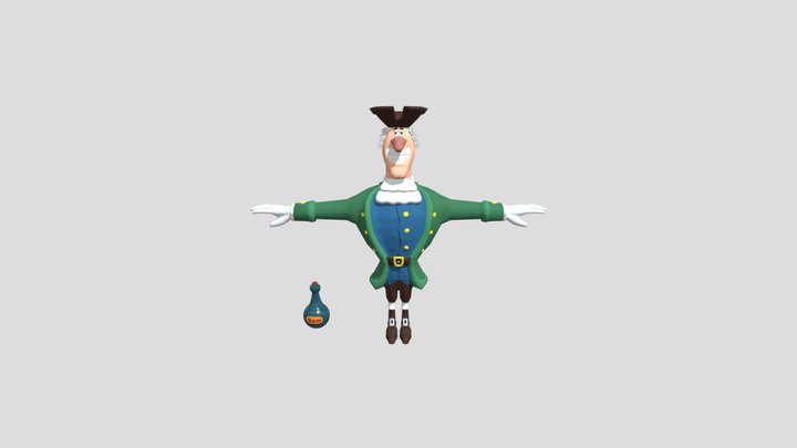 Dr livesey 3D Model
