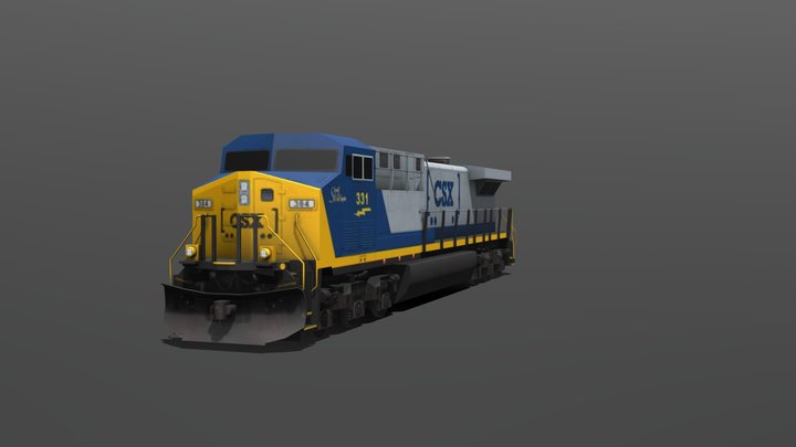 csx 331 GE AC4400CW