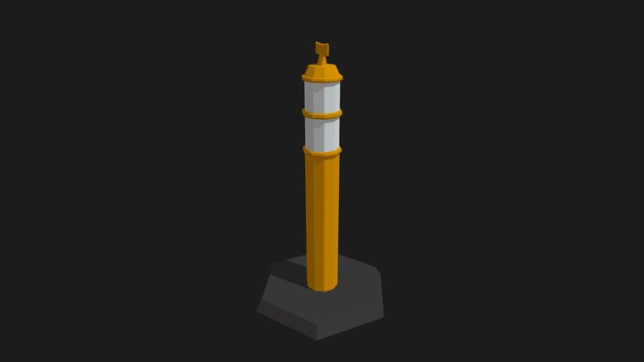 TrafficBollard 3D Model