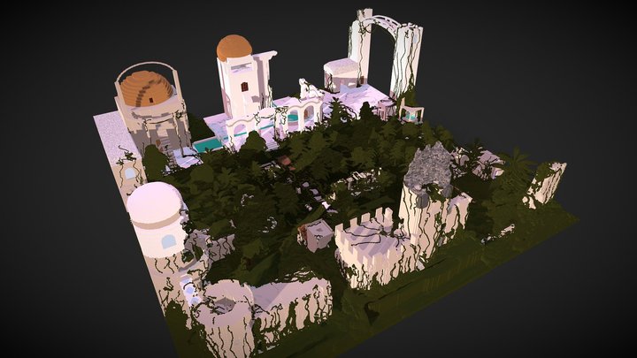 Old ruins 3D Model