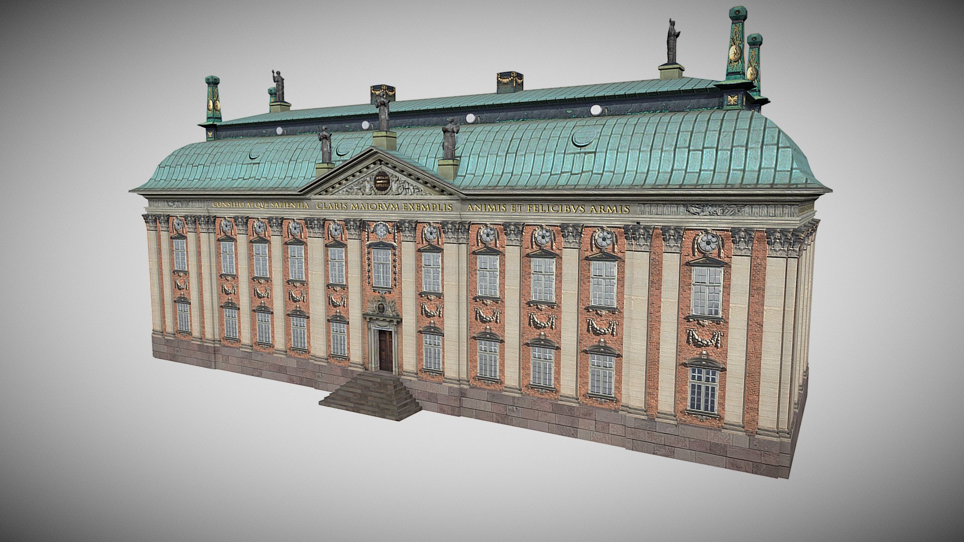 Riddarhuset - Buy Royalty Free 3d Model By Norlinmartin [bb235f0 