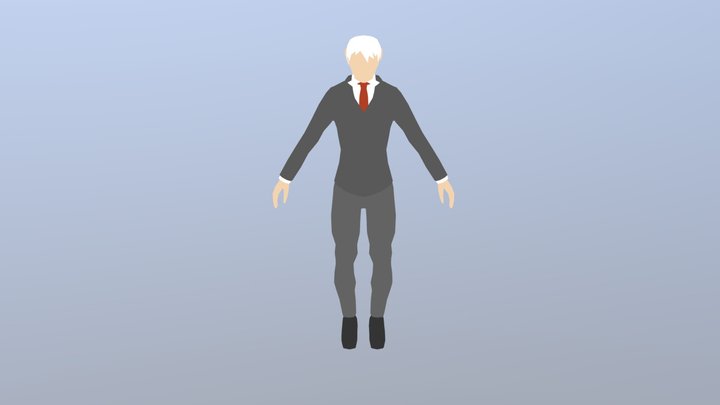 Man walking 3D Model