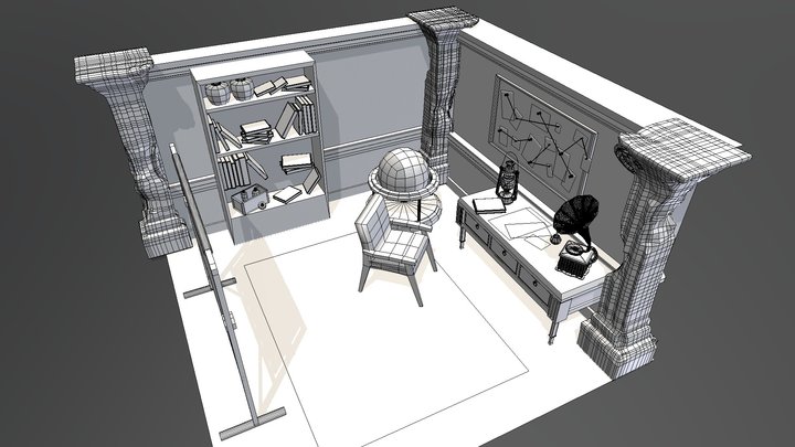 Tiny Room 3D Model