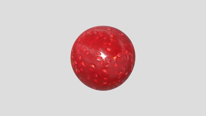 Raspberry Jam Material 3D Model