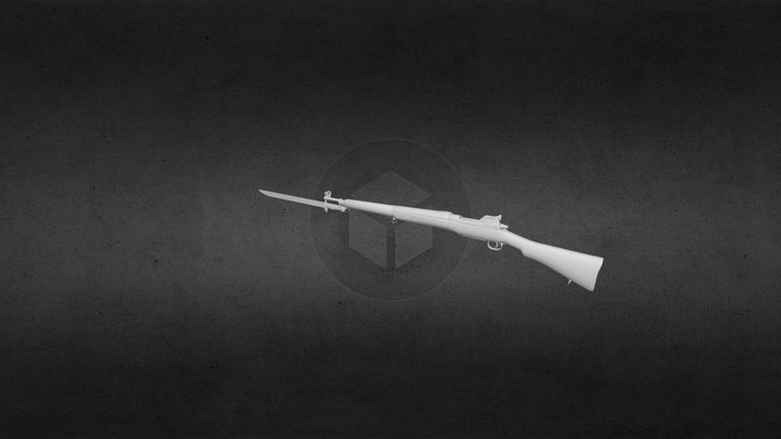 Pattern 14 Enfield rifle 3D Model
