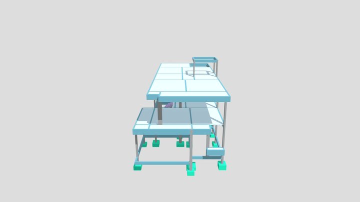 Projeto Estrutural H l J - Cond. Copacabana 3D Model
