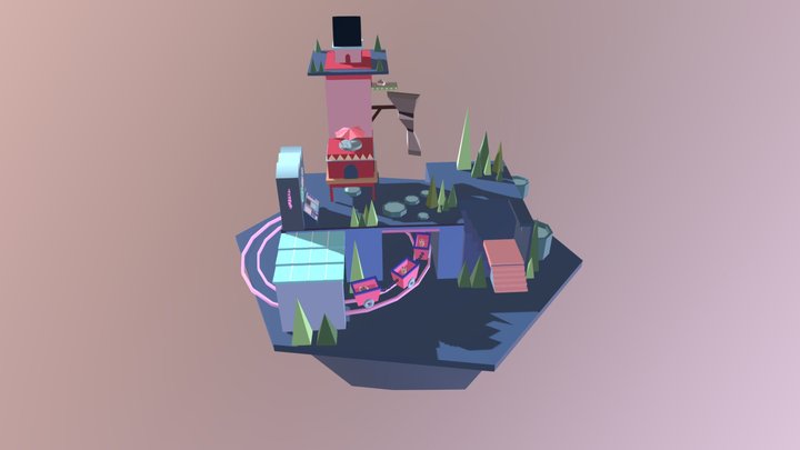 Town 3D Model