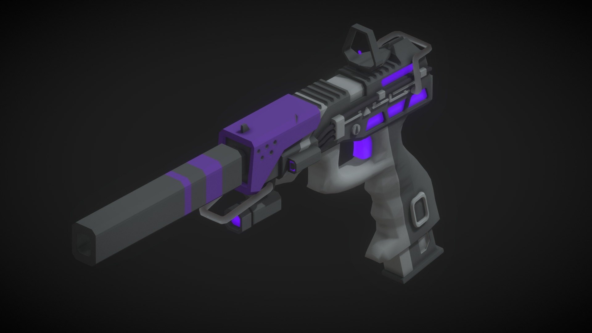 Sci-fi Pistol TL12