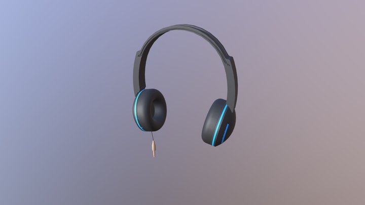 Michelle Allen 19424936 Headphones 3D Model