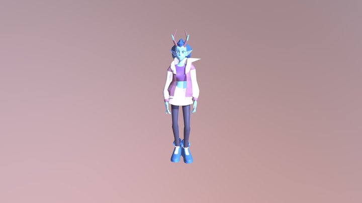 game ready character final - yuki ou 3D Model